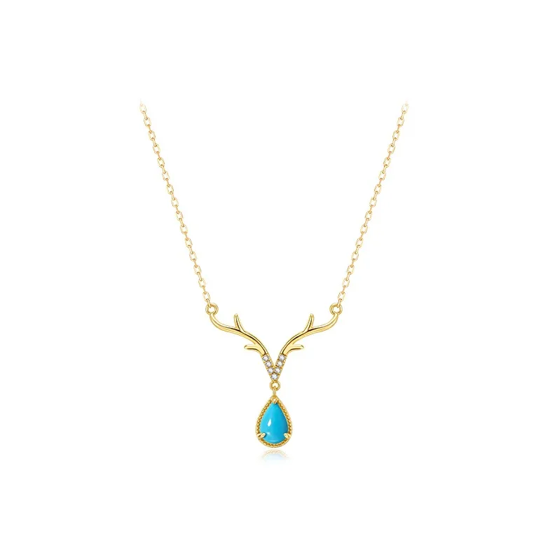 IL&CO. Turquoises Necklaces Women's-0