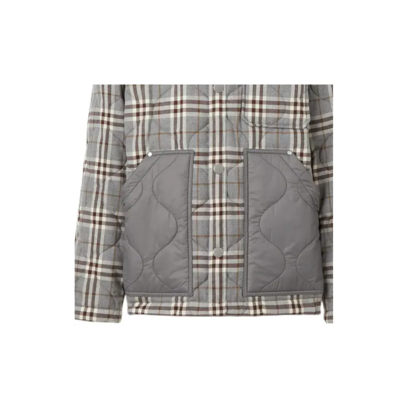 Burberry Flannel Vintage Check Overshirt-5