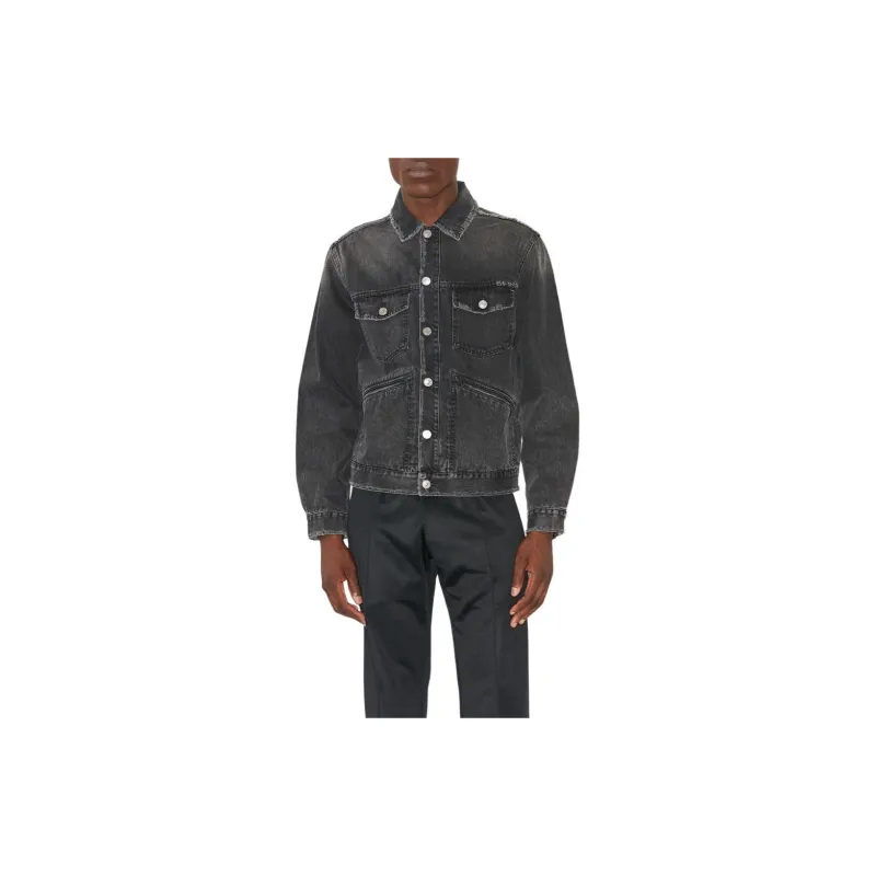 ISABEL MARANT Jango Button-Up Denim Jacket-4