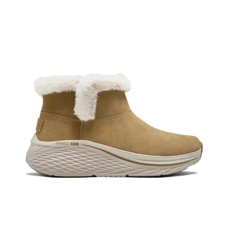 Skechers Max Cushioning Elite 2.0 Waterproof Short Snow Boots Women's Chestnut-1