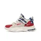 Beige Blue Red