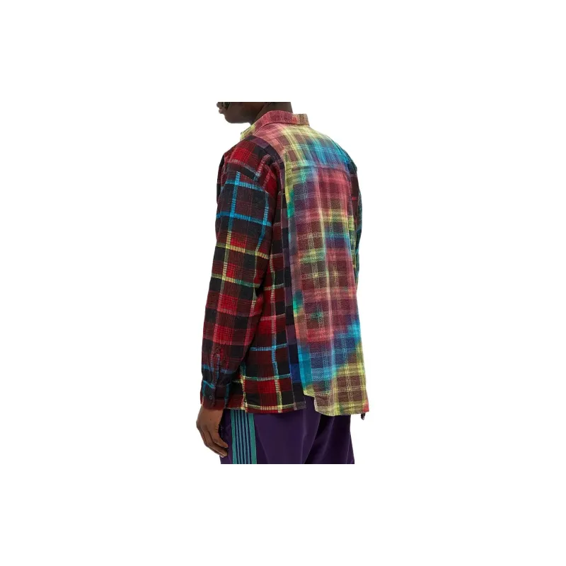 Needles Ribbon Flannel Shirt-2