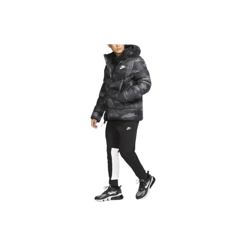 Nike Down Jackets Men Black-3