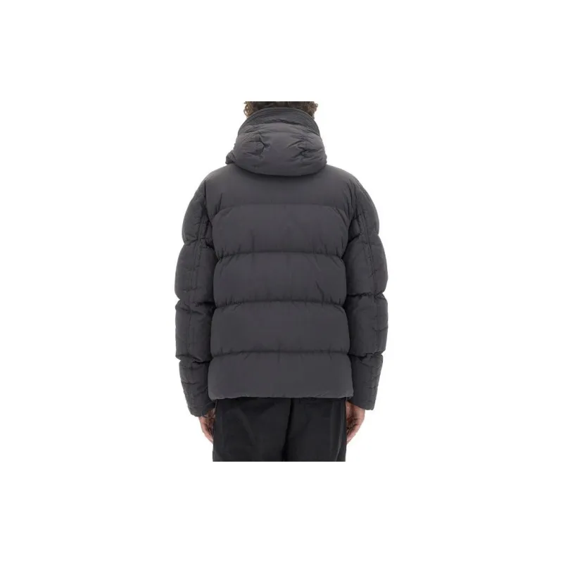 TEN C Survival Hooded Drawstring Down Jacket-3
