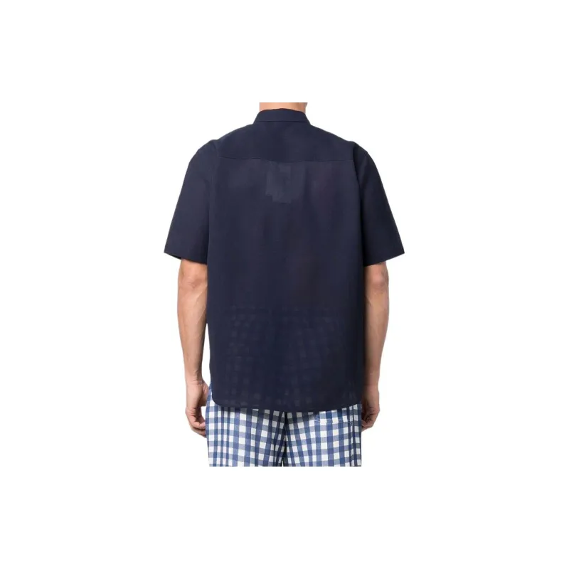 Jacquemus La Chemise Melo Short Sleeve Shirt-2