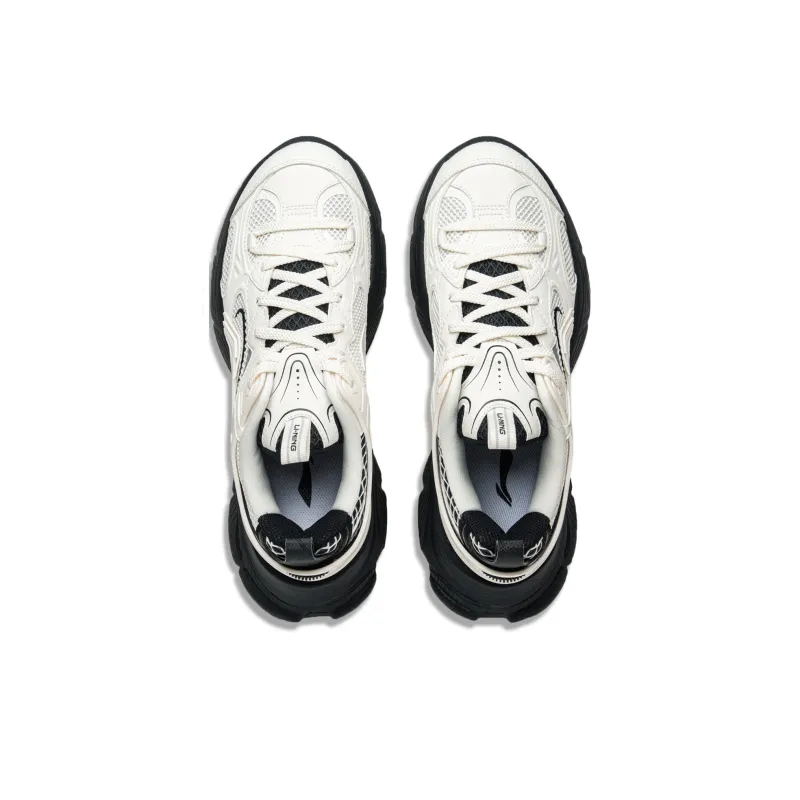 LINING Star Chunky Sneakers Men Low Top Mist White-3
