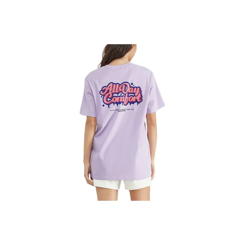 Skechers Ice Cream Series T Shirt Unisex Light Snow Cyan-3