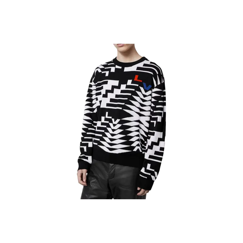 LOUIS VUITTON FW23 Knitwear Men's Black-4