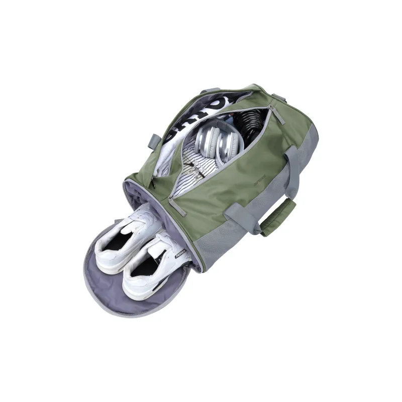 JEANSWEST Polyamide Gym Bag, Shoulder Bag, Crossbody Bag, Backpack Tubas Unisex Gray Green-3