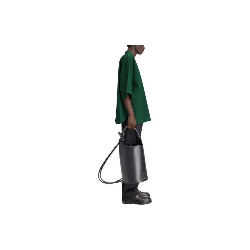 Jacquemus Le Haut Polo Shirt Men's Dark Green-4