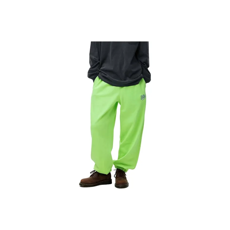 Thisisneverthat SS24 That Sign Sweatpant Knitted Sweatpants Unisex Green-2