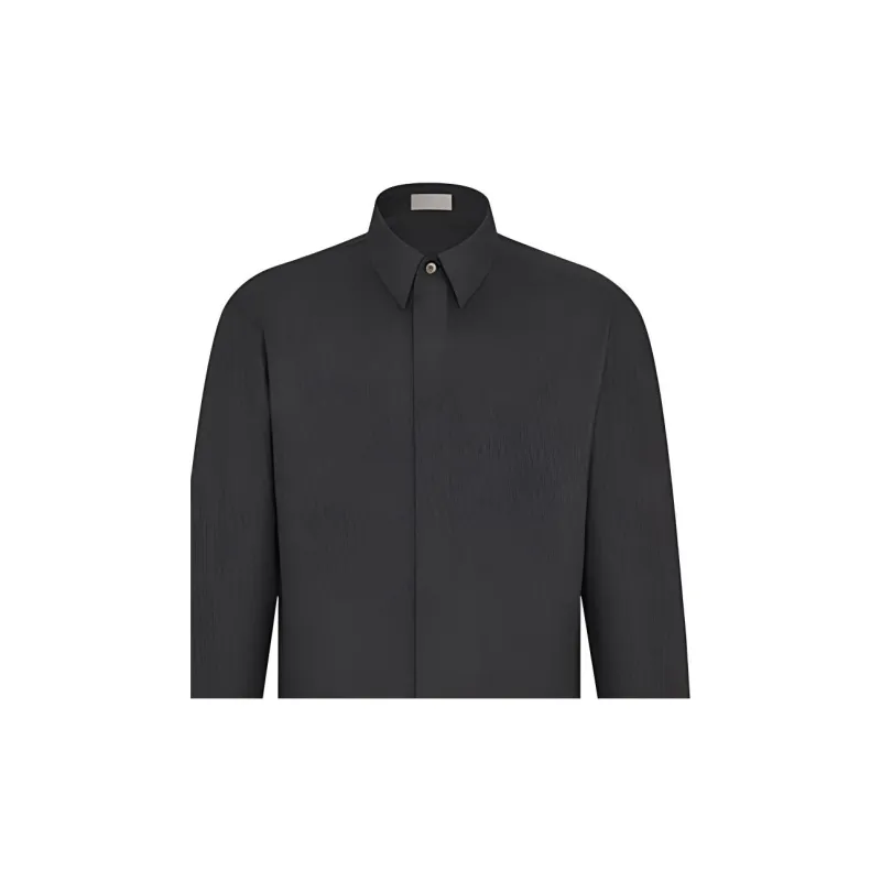 DIOR Quarterly New Products Shirts Men Black-3