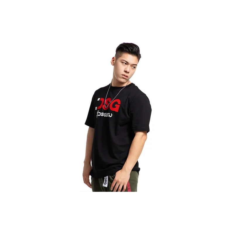DSG DISGUSTO SS22 T-Shirt Unisex Black Red-4