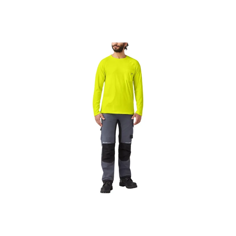 Dickies Cooling Long Sleeve Pocket T-Shirt T-Shirt Men's Yellow-1