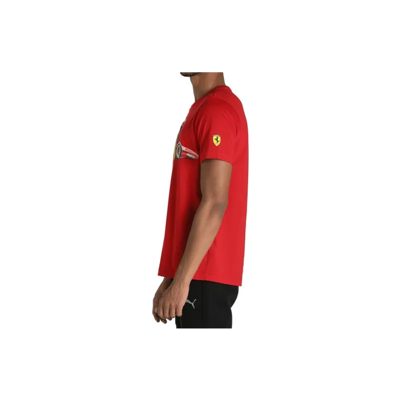 PUMA Ferrari T Shirts Men Race Red-6