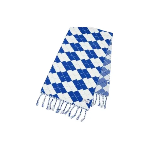 ADER ERROR Knit Scarves Men's Blue