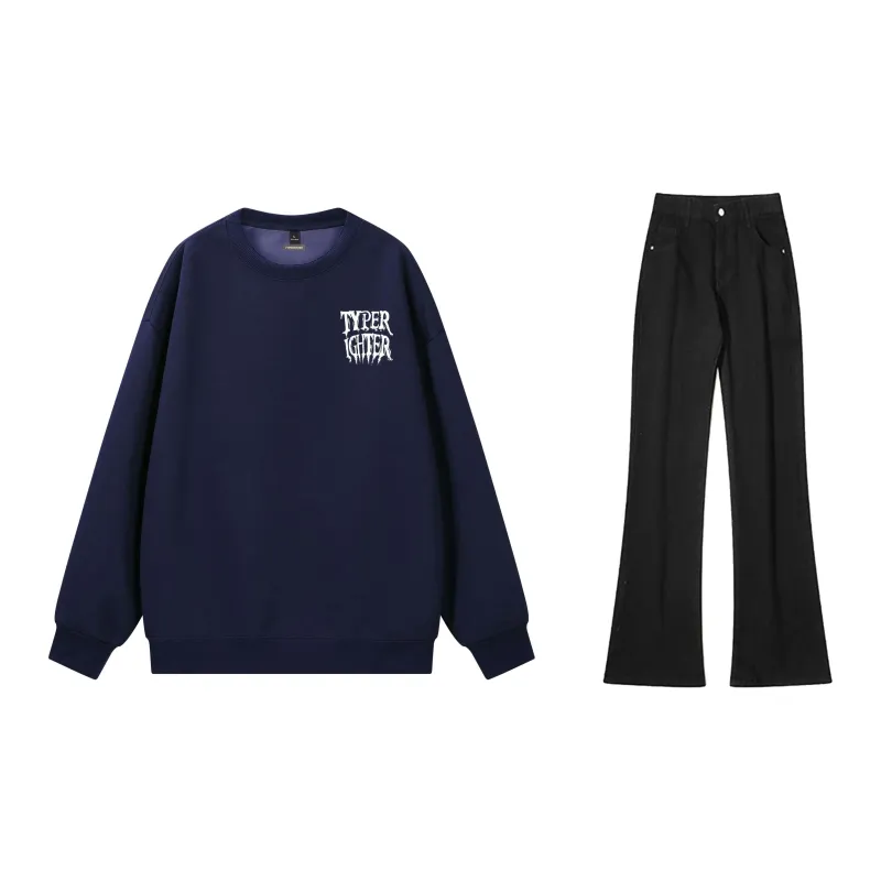 TYPERIGHTER Sweatshirt Set Unisex-7