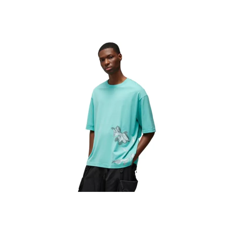 Y 3 Graphic print Cotton T shirt-4