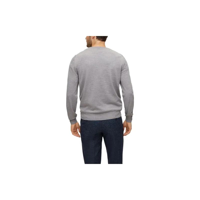 Boss V neck Wool Sweater-2