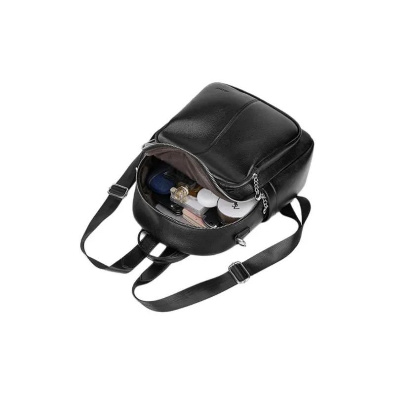JOSINY PU Backpack Large Size Women's Black-8