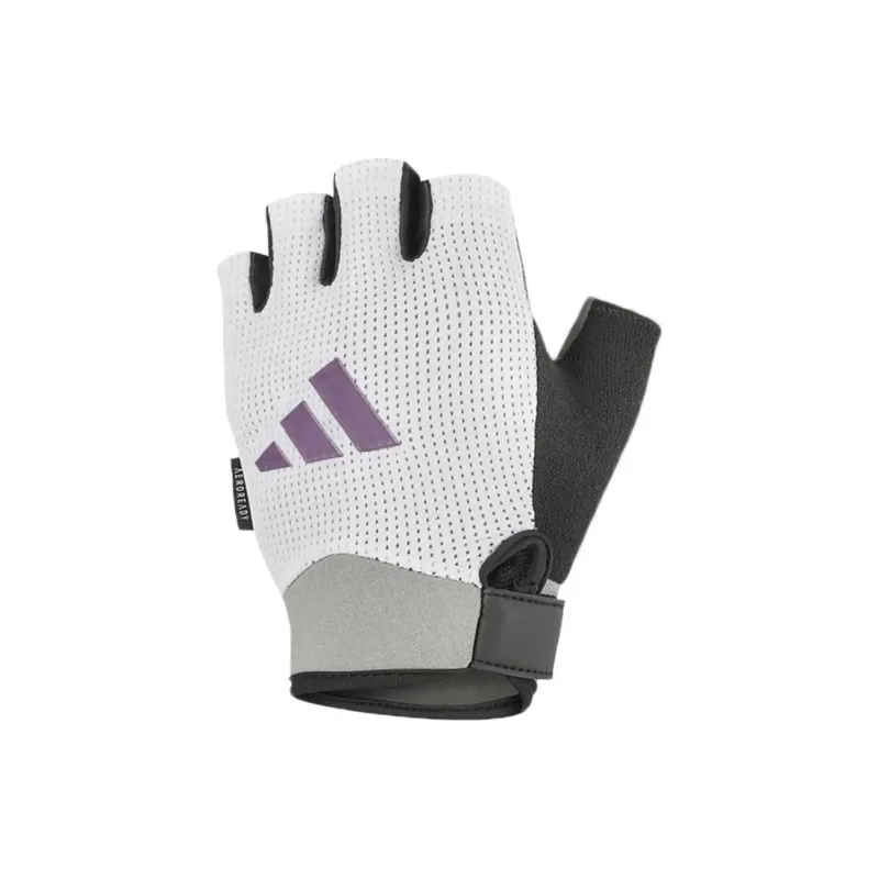 Adidas Weightlifting Belts / Gym Gloves Protective Palm Coverage Breathable S White Female-0