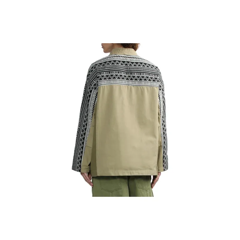 FIVE CM Panelled Cotton Jacket-4