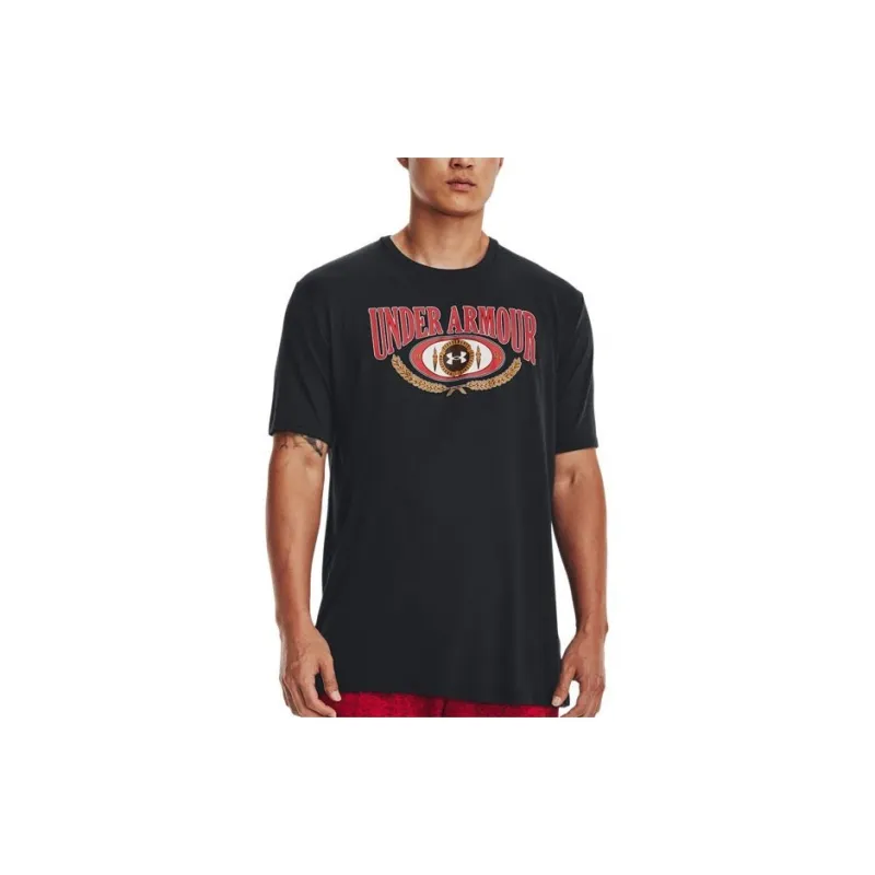Under Armour Set in Sleeve T Shirt Men's Black-2