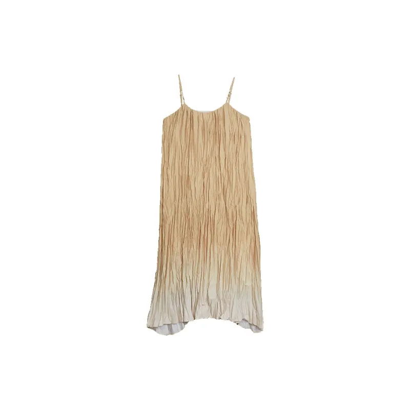 ELLE Slip Dress Women's Ginger Yellow-1