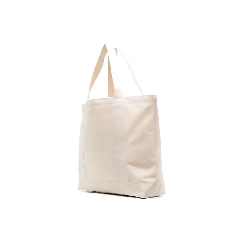 Maison Kitsune Cotton Tote Bag, Shopping Bag, Shoulder Bag, Handbag Regular Women's Beige-3