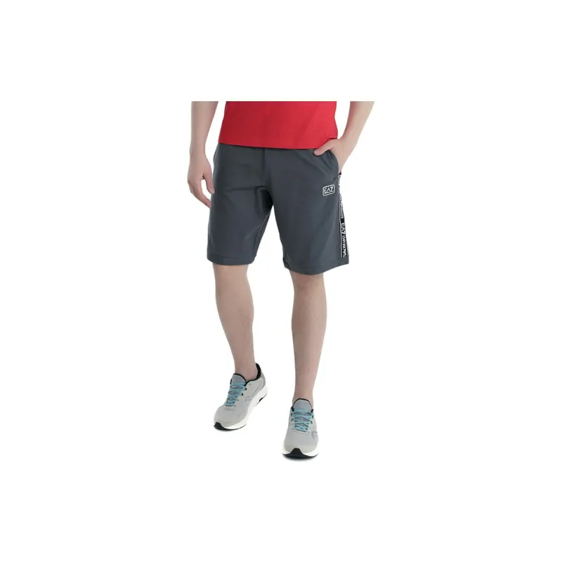 EMPORIO ARMANI Casual Shorts Men Iron Gray-3