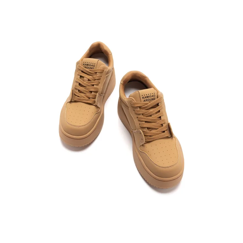 KODI Anti Slip And Wear Resistant Height Increasing Low Top Skateboard Shoes Women's-37