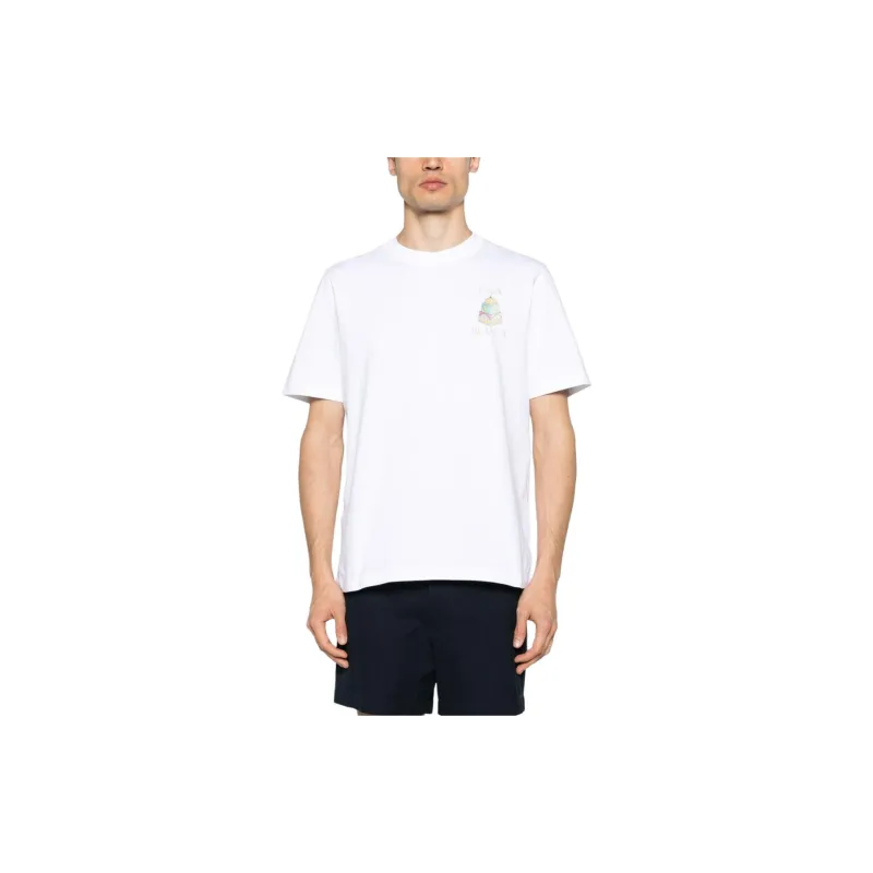 CASABLANCA Objets En Vrac Organic Cotton T shirt-1