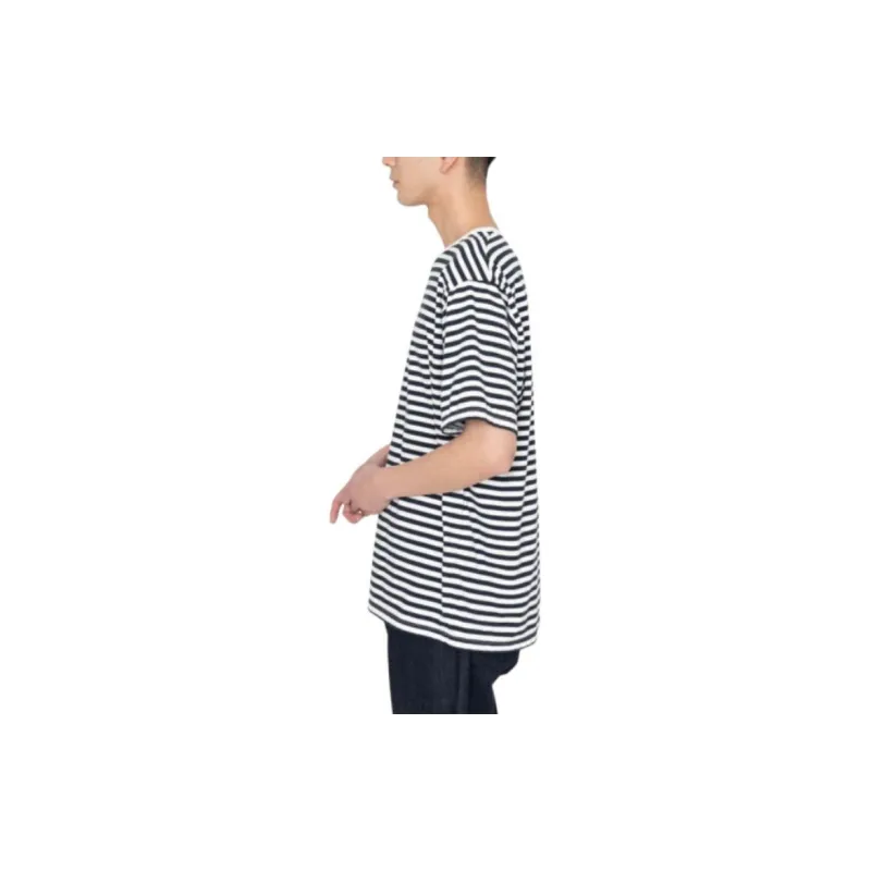 Nanamica Coolmax Stripe Jersey Tee-6