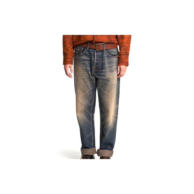 TEKABLU Jeans Unisex South Aromatic Mountain Blue-2