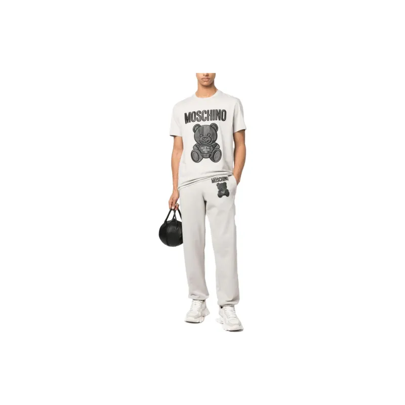 MOSCHINO T Shirts Men White-1
