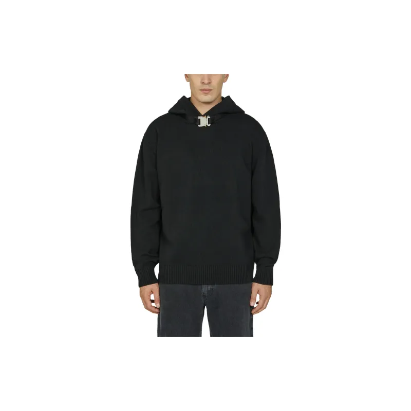 1017 ALYX 9SM Buckle detail Cotton Hoodie-1