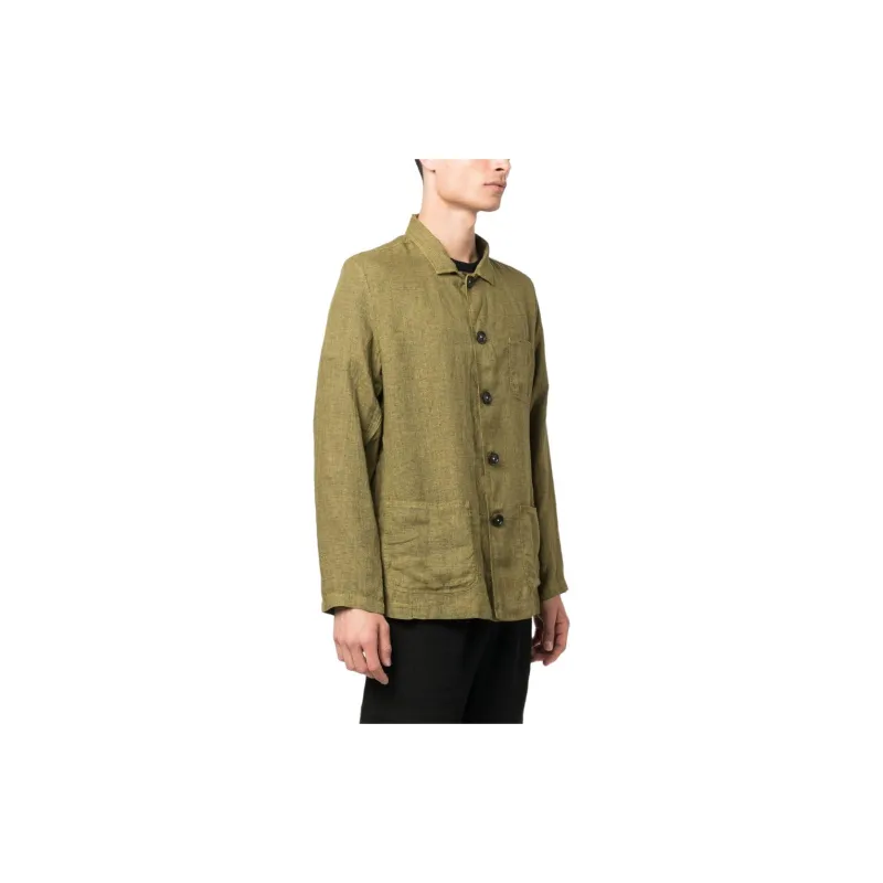 MASSIMO ALBA Jackets Coats Men's Moss Green-3