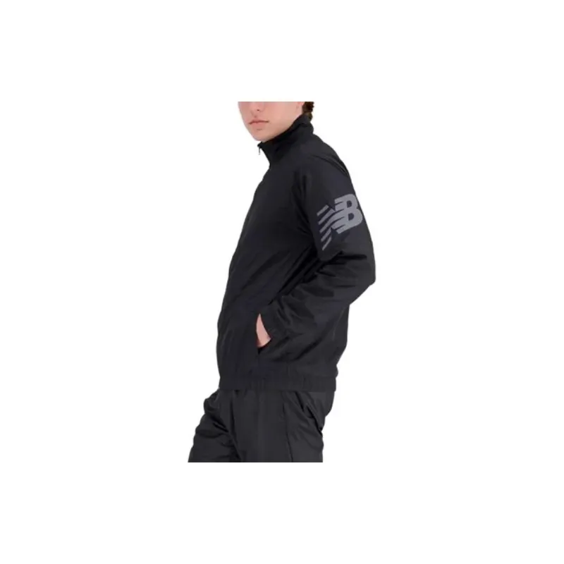 New Balance Jackets Men Black-1