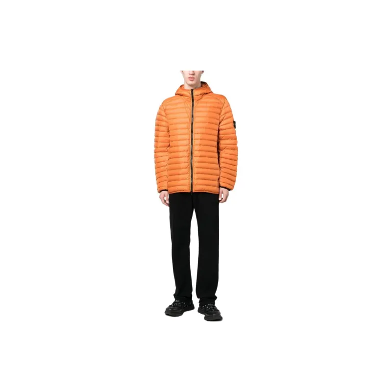 STONE ISLAND Jackets Men Orange-1