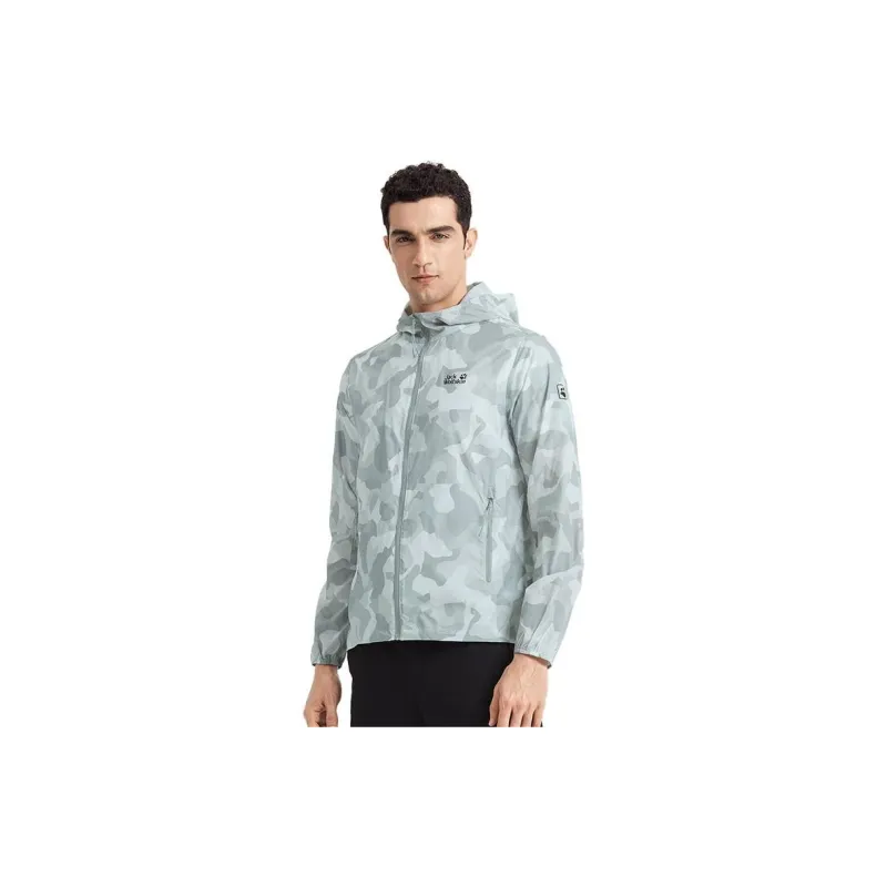 Jack Wolfskin City Outdoor Collection Water Resistant UV Protection Sun Protection Clothing Men's-1