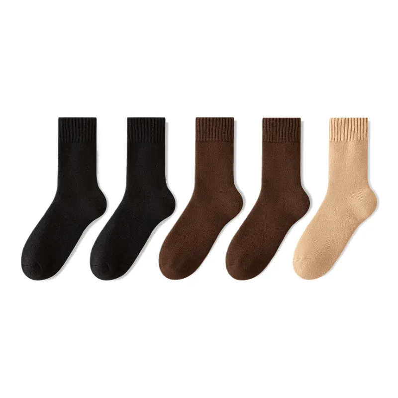 Lan Miao Mid Calf Socks Men's 5 Pack-9
