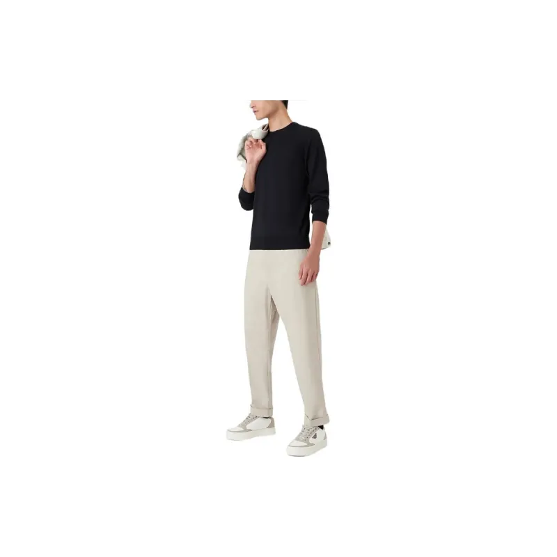 EMPORIO ARMANI Pure Virgin Wool Jumper-1