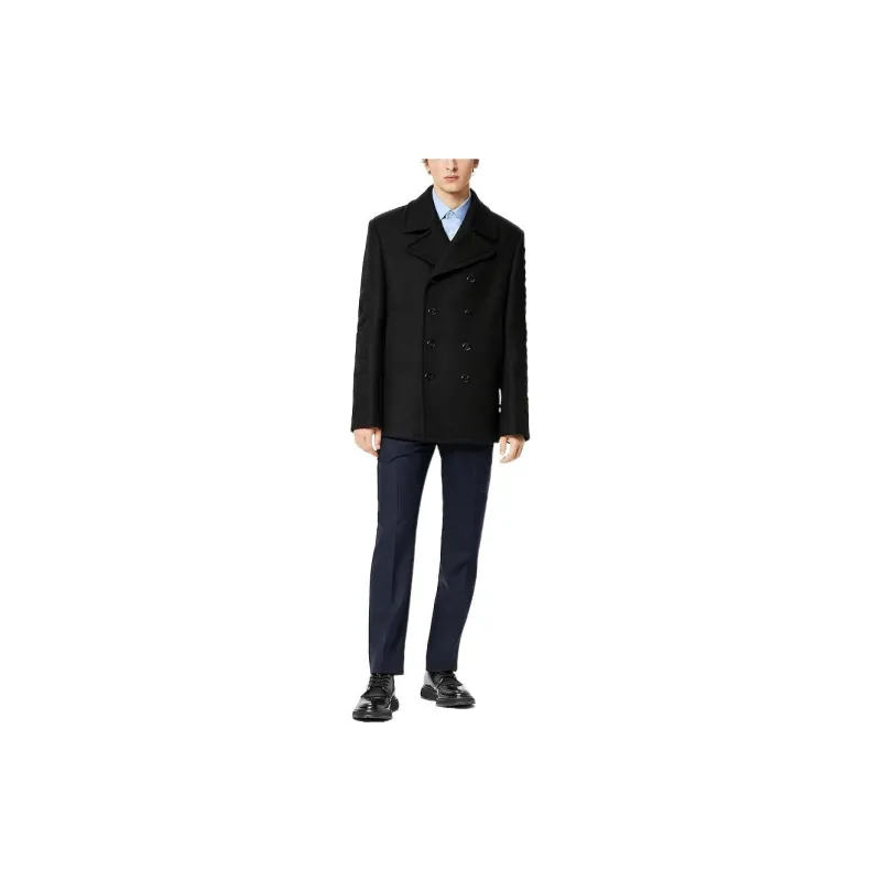 LOUIS VUITTON FW22 Coat Men's Black-2