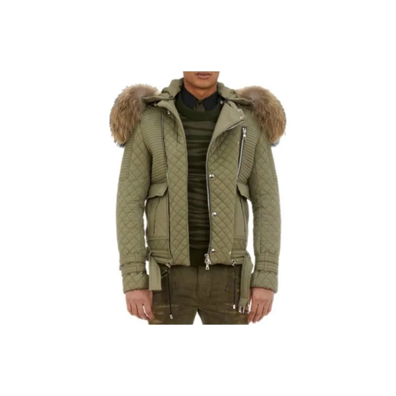 BALMAIN Jackets Men Green-1