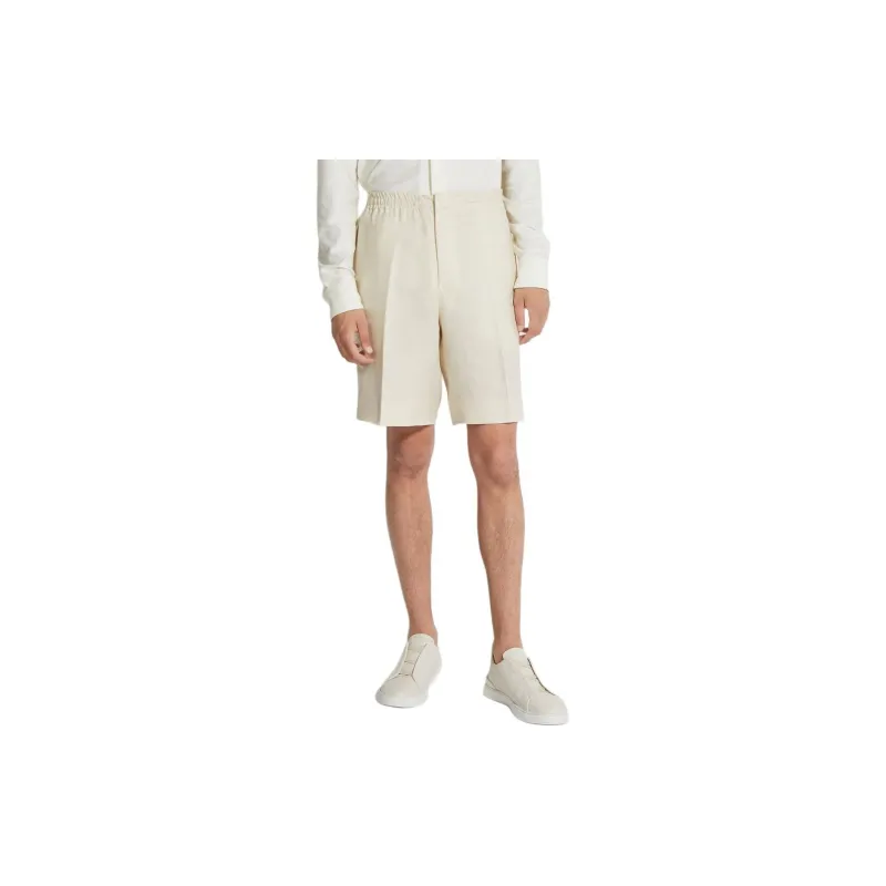 Ermenegildo Zegna Oasi Lino Bermuda Shorts-1