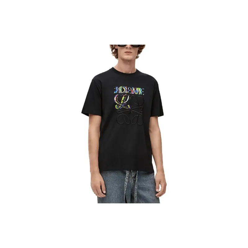 LOEWE T Shirts Men Black-3