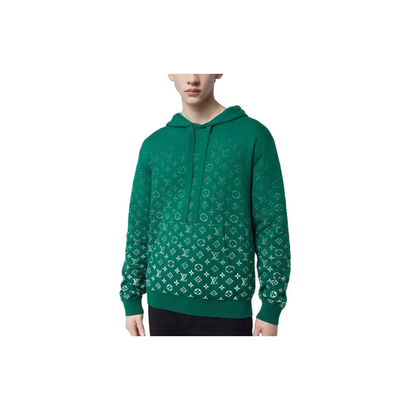 Lv Monogram Gradient Cotton Hoodie-2