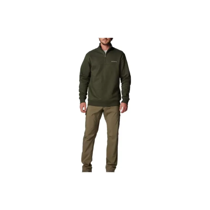 Columbia Hart Mountain™ II Half Zip Sweatshirt Sweatshirt Men's Green Cape With Mixed Colors-2