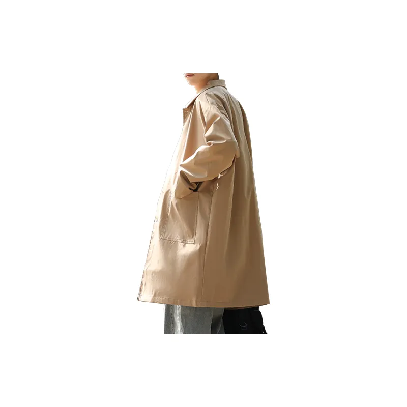 G.M BONNEY Trench Coats Unisex-5