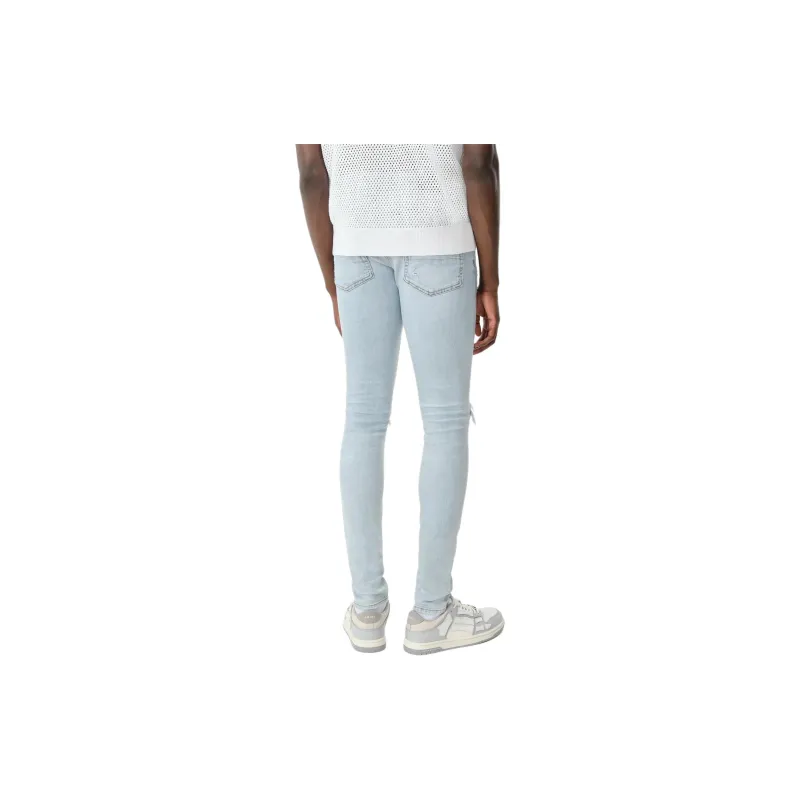 AMIRI MX1 Bandana Jacquard Distressed Jeans-2